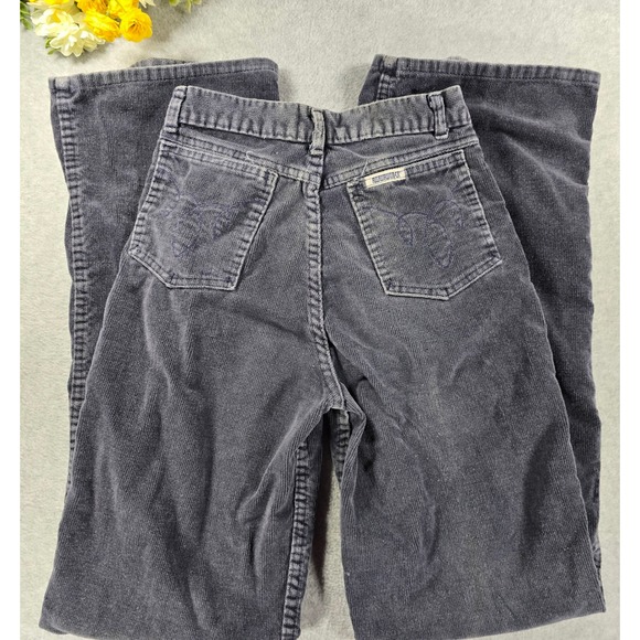 Road Runner Denim - Vintage 70s Road Runner Corduroy High Rise Pants Women Size 27x33  Flare Leg